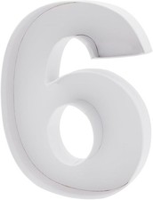 23cm Paper Mache Number