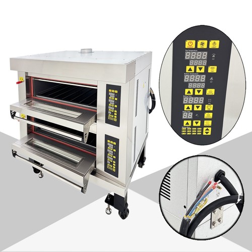 Commercial double deck pizza - commercial, double-deck