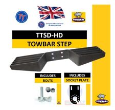 Towbar Mounted Step Heavy Duty Tow Bar Towstep Double Sided 4 Bolt fixing
