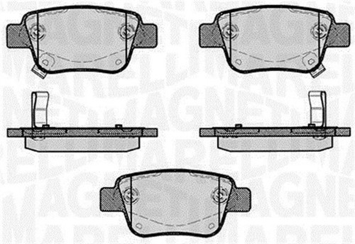 New brake pad set disc - brake,