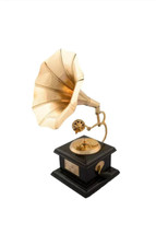 Top gramophone player - top, 9"