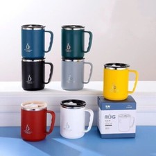 500ml Stainless Steel Thermos Mug Tea Coffee Thermal Cup Travel Mug Insulated UK