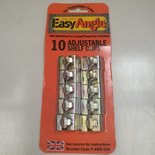Shelf clip easy angle x10 - easy,