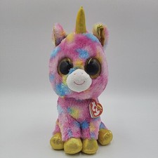 Ty Beanie Boos ‘Fantasia’ The Unicorn Glittery 6” Brand New With Tags