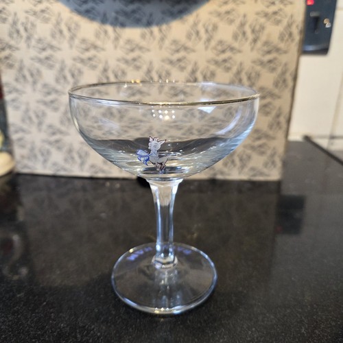 Vintage babycham glasses white - babycham,