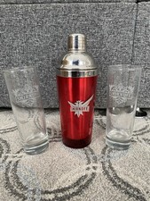 Smirnoff Vodka Shaker And Glasses