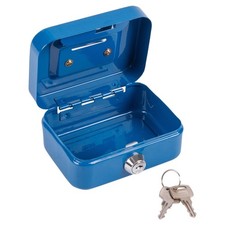Metal Cash Box Lockable Metal