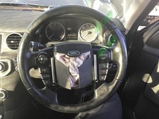 2014 LAND ROVER DISCOVERY 4 STEERING WHEEL GLOSS BLACK TRIM LR024057