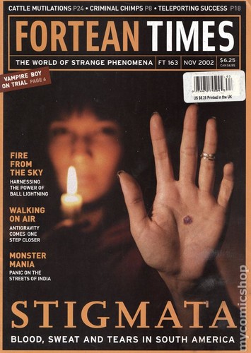 Fortean times magazine 163 vg - fortean,