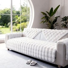 Thick Soft Fluffy Fur Sofa