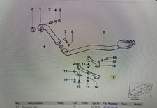 Genuine BMW E36 exhaust