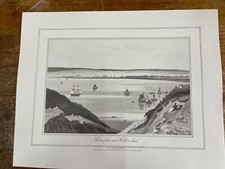 WILLIAM DANIELL 1820 Engraving Thurso  Lithograph Print - Reproduction