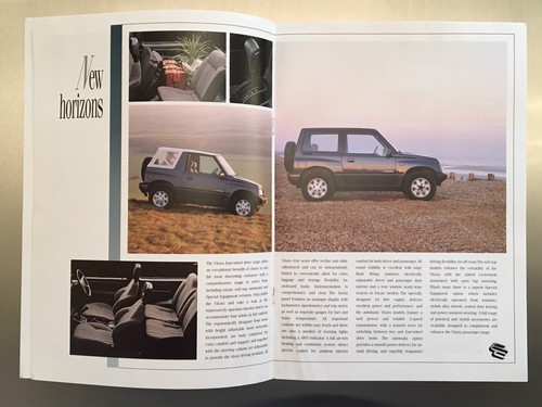 Suzuki vitara brochure - brochure, –