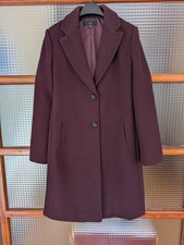 ZARA Burgundy Single Breasted