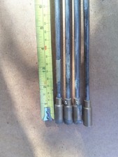 Lidsters 4-Black Aluminum Stage Stand for Carp Fishing Bank Sticks