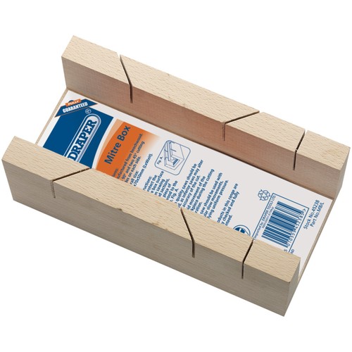 Draper beechwood mitre - box, two
