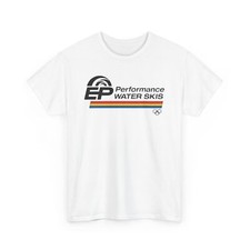 EP Performance Water Skis - Vintage slalom ski short-sleeve graphic T-shirt