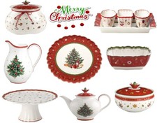 Villeroy & Boch Plates & Bowls with Christmas Design - Xmas Gift Toy's Delight