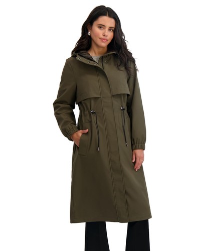 Women softshell trench coat - softshell,