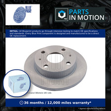 2x Brake Discs Pair Solid fits
