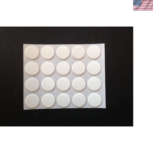 White self adhesive screw - screw, hole