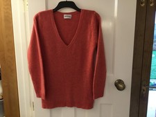 Brora 100% cashmere v-neck jumper - excellent