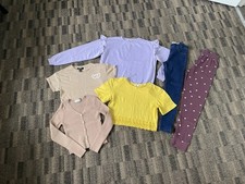 Girls Clothes  Bundle Age 9-10 Years Inc New Look, H&M