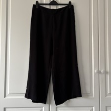 Ladies Laura Ashley Black Wide