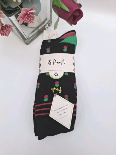 Pringle mens bamboo crew socks - pringle,