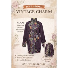 VIntage Women's Purple Floral