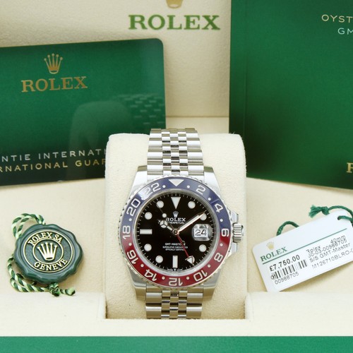 Rolex gmt master - master, ii