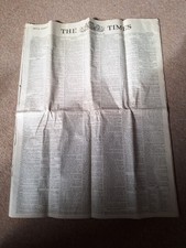 Copy Of The Times Newspaper