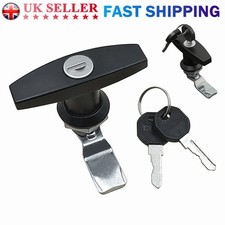 Lock Canopy Keys Truck Caravan Latch Door for T-Handle Trailer With RV Toolbox