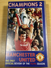 Manchester United 1993/94 Official Season Review VHS Video Tape - Premier League