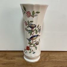 Vintage Aynsley "Pembroke" Bud Base Fine English Bone China  16cms High-Ex Cond