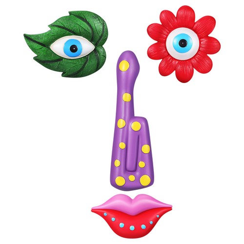 Durable resin tree faces - resin,
