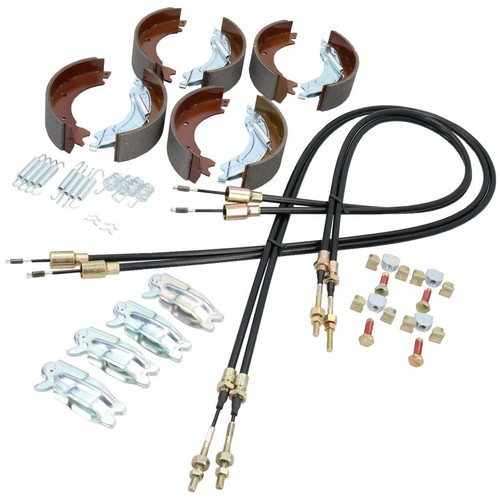 Brake shoe cable - shoe, kit