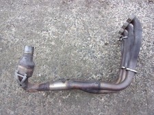 HONDA CBR-1000-RR FIREBLADE (04/05) UNDERSEAT EXHAUST DOWNPIPES 4into1 PROJECT