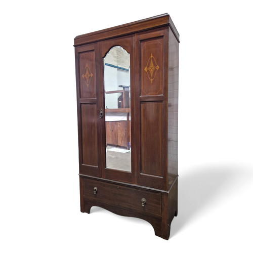 Edwardian inlaid mahogany - edwardian,