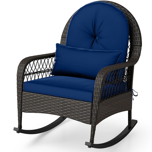 Outdoor wicker rocking - outdoor,