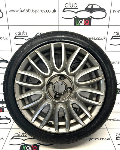 Fiat 500 inch alloy wheel - fiat,