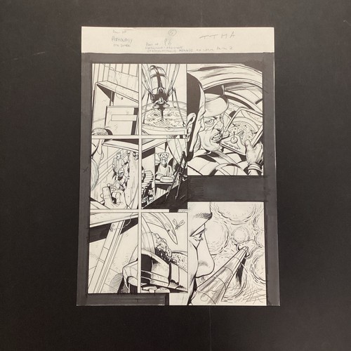 Original artwork judge dredd - judge,