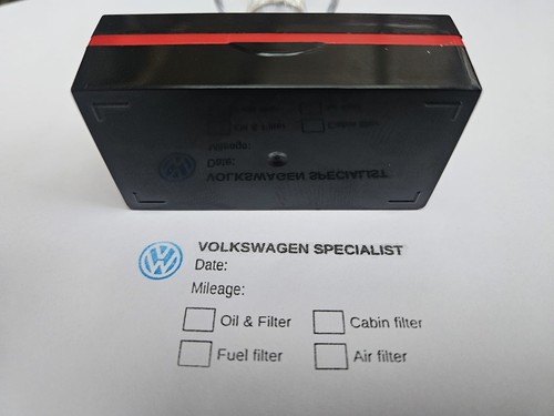 Service stamp volkswagen - service, vw