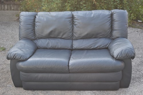 Harvey dark blue - leather, 2
