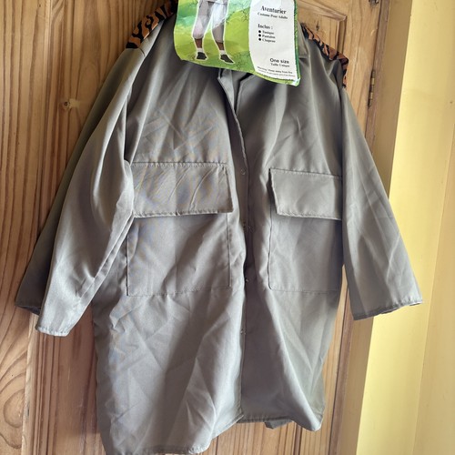 Khaki safari outfit adult - khaki,