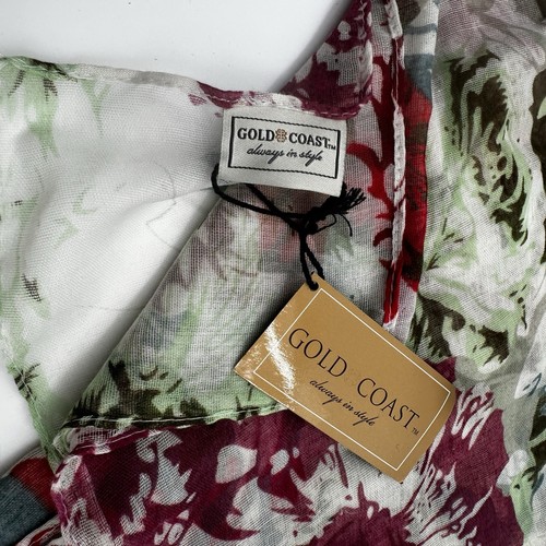 Vintage gold coast scarf - vintage,