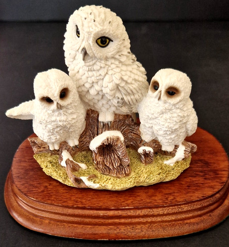Vintage owl figurine leonardo - owl,