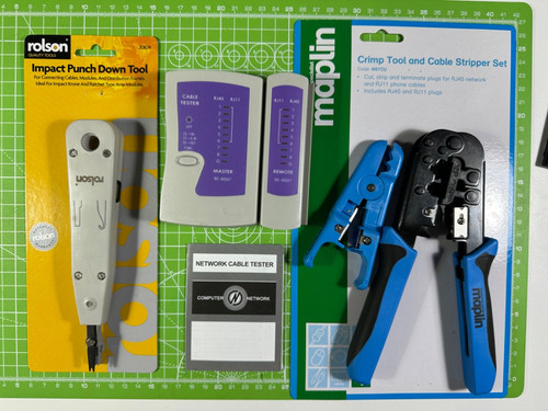 Network crimp tool cable - crimp, tool,