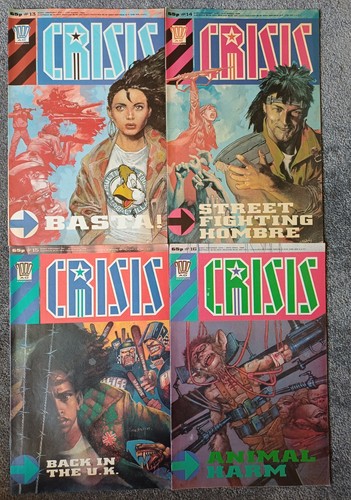 Crisis 16 1989 - 4x,