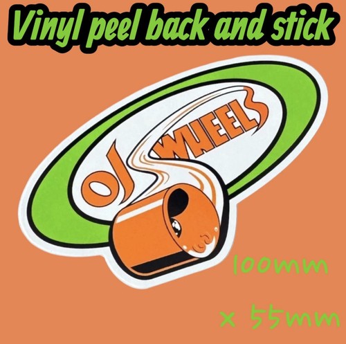 Wheels skateboard vinyl - oj,
